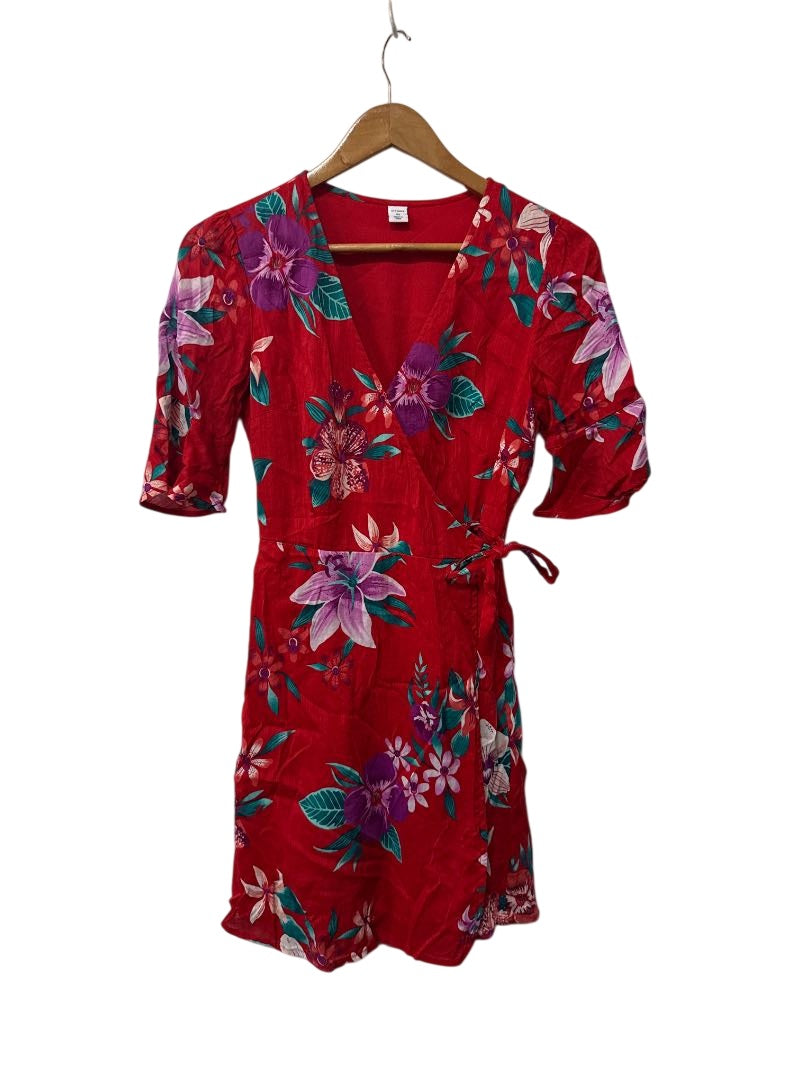 Old Navy Floral Wrap Dresses