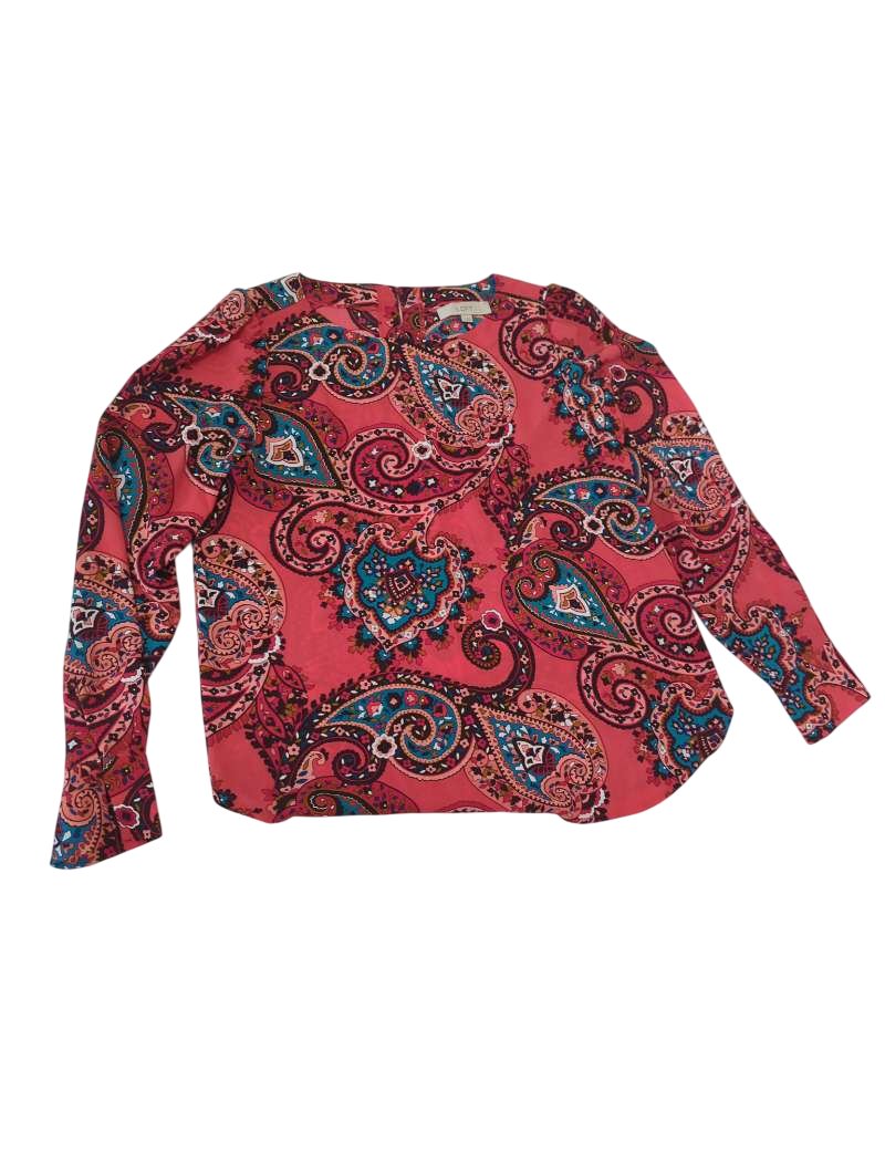Loft Paisley Print Long Sleeves