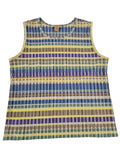 Plissè Striped Tank Top Vintage