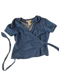 Expressions Vintage Denim Blouse Vintage