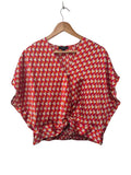 Haver. Patterned Knot Short Sleeves