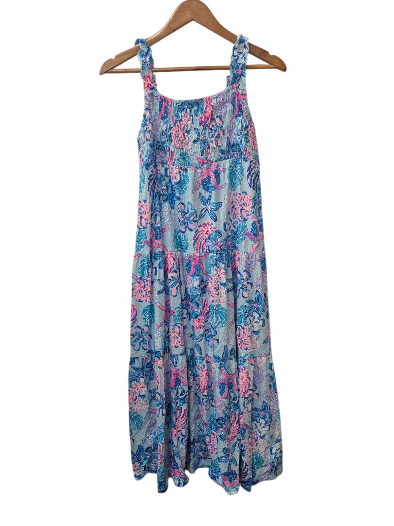 Lily Pultzer Sleeveless Floral Maxi Dresses