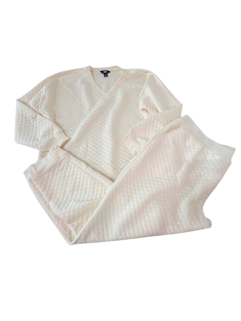 Land’s End V-Neck Quilted Set