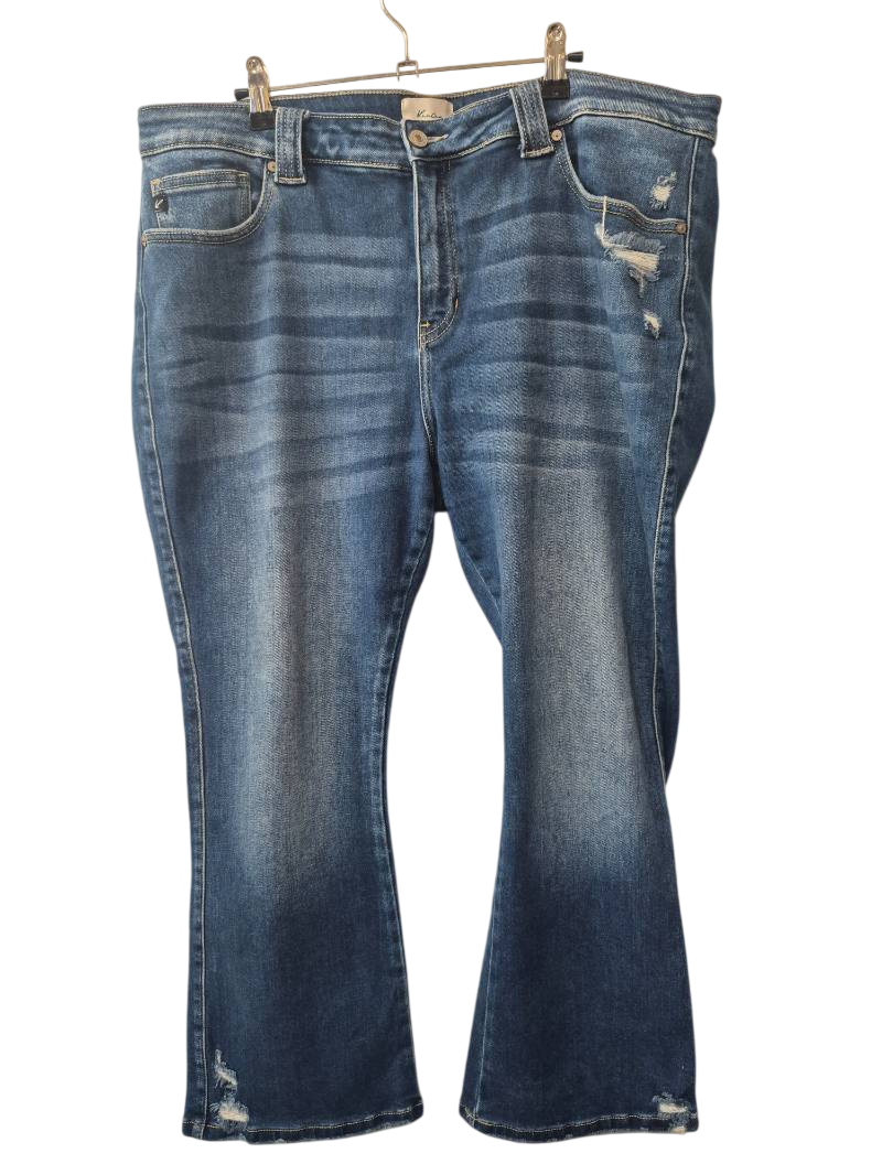 KanCan Distressed Bootcut Jeans