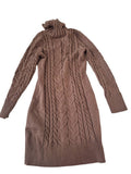 Cable Knit Turtleneck Dresses