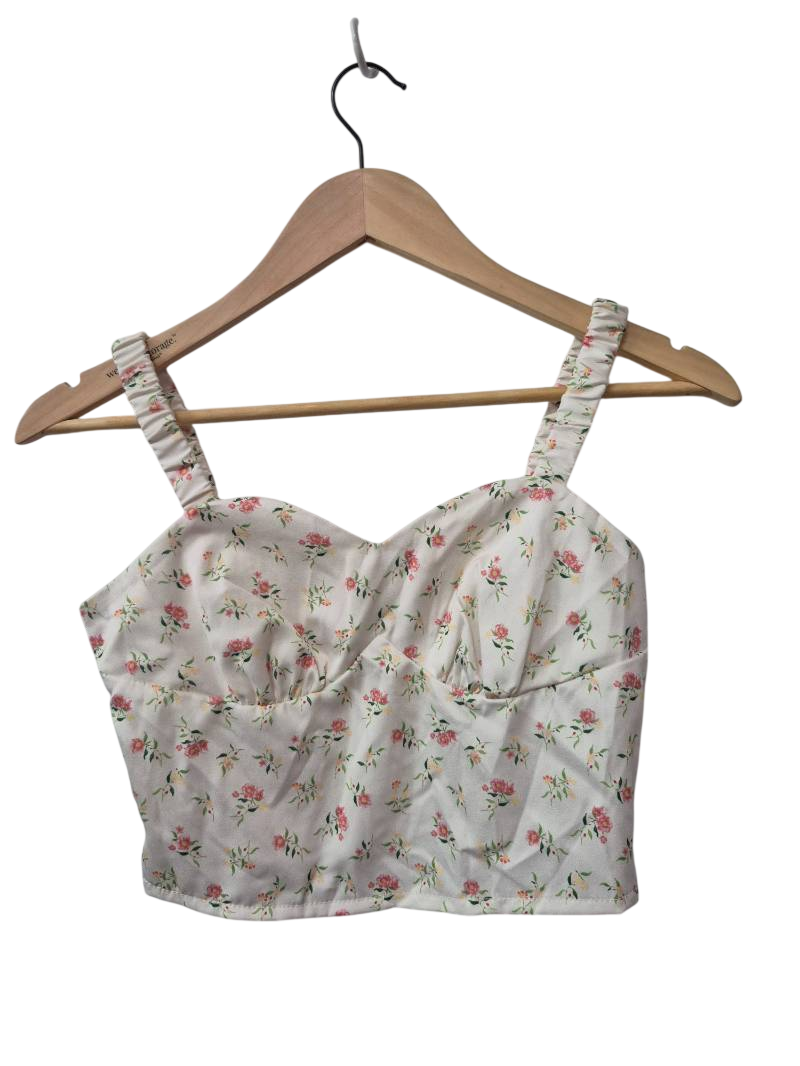 Shein Ruched Floral Tanks