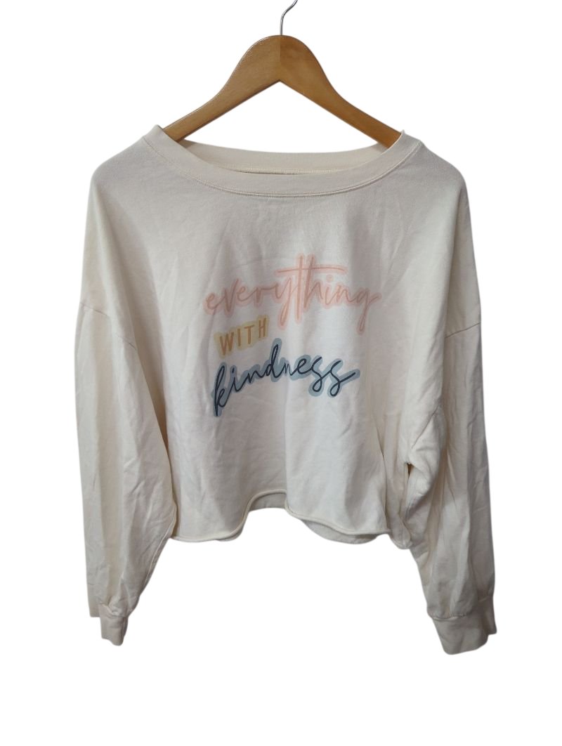 Grayson threads  Graphic Cropped Long Sleeves