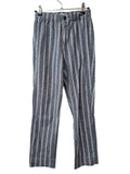 John Galt Striped Straight Leg Pants