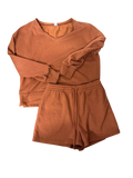 Anrabess V-Neck Set Loungewear