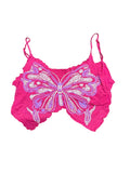 Shein Sequin Butterfly Tank Tanks