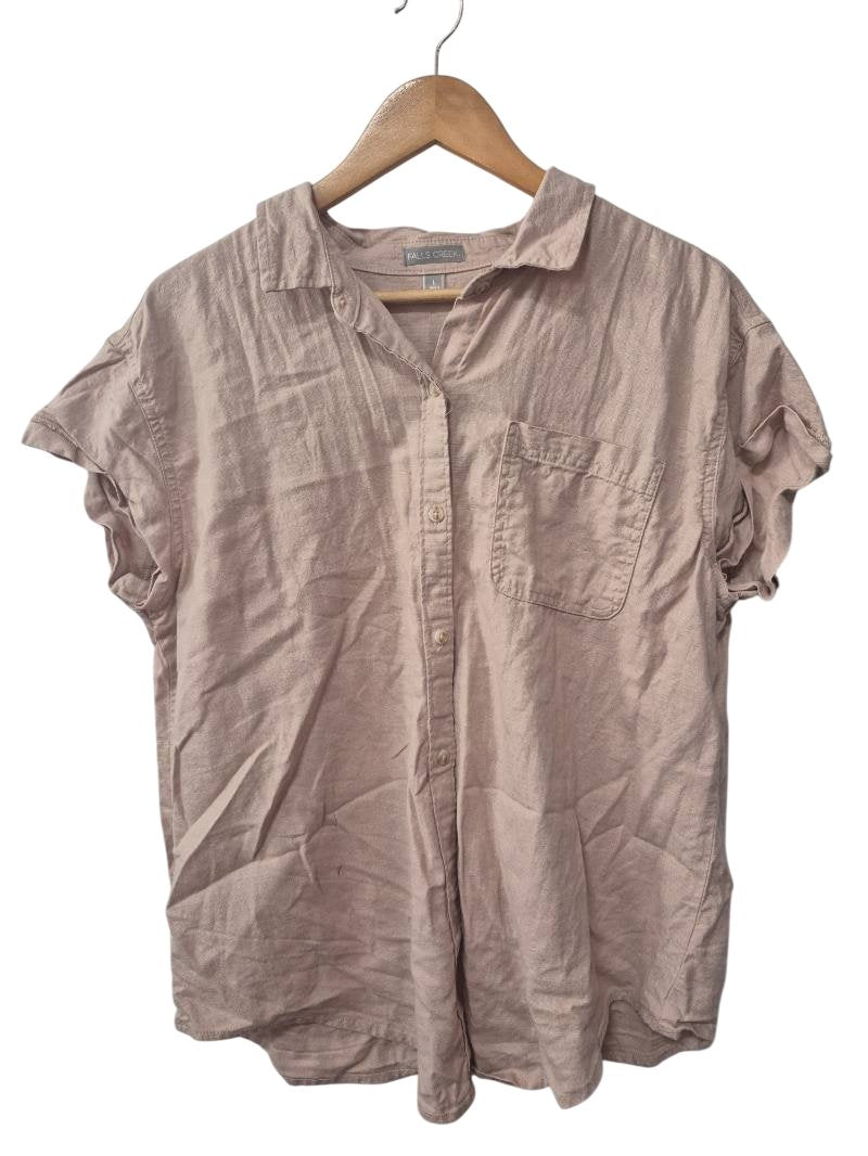 Falls Creek Button-Up Shirt Short Sleeves