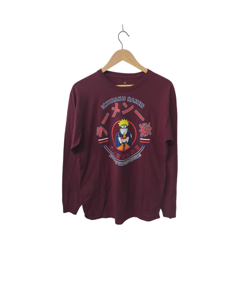 Naruto Graphic Crewneck Long Sleeves