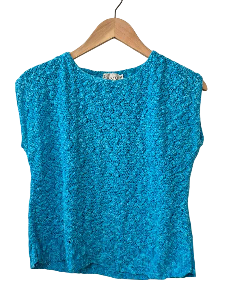 Rafaella Textured Sleeveless Top Vintage