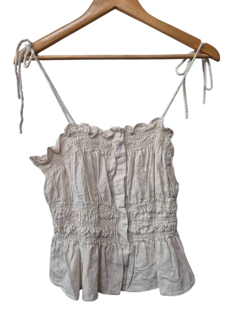 Universal Thread Smocked Ruffle Tanks
