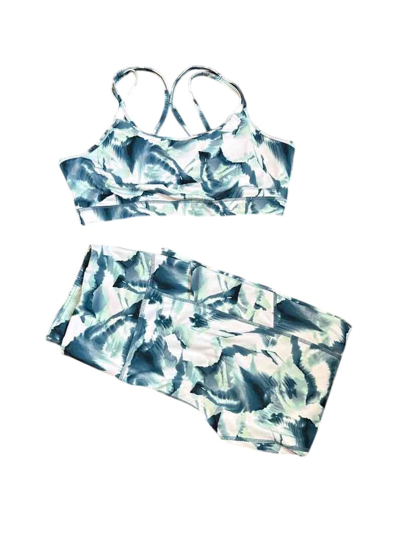 Gaiam Patterned Workout Set