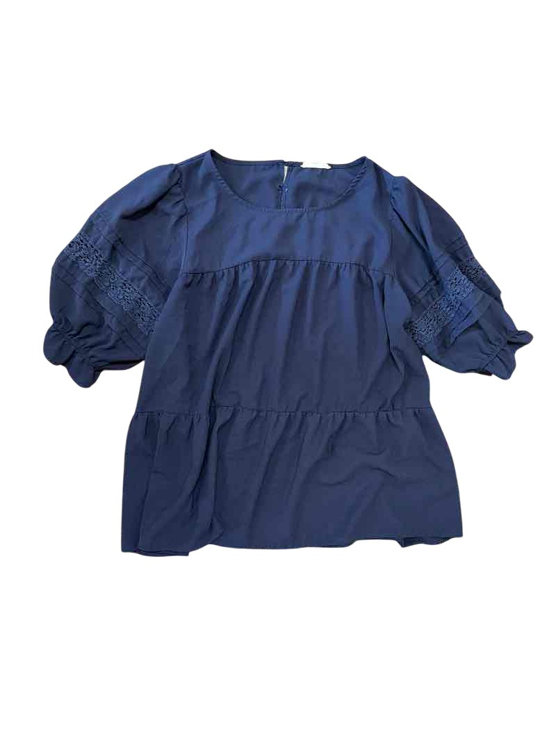 Entro Elastic Sleeve Blouse Long Sleeves