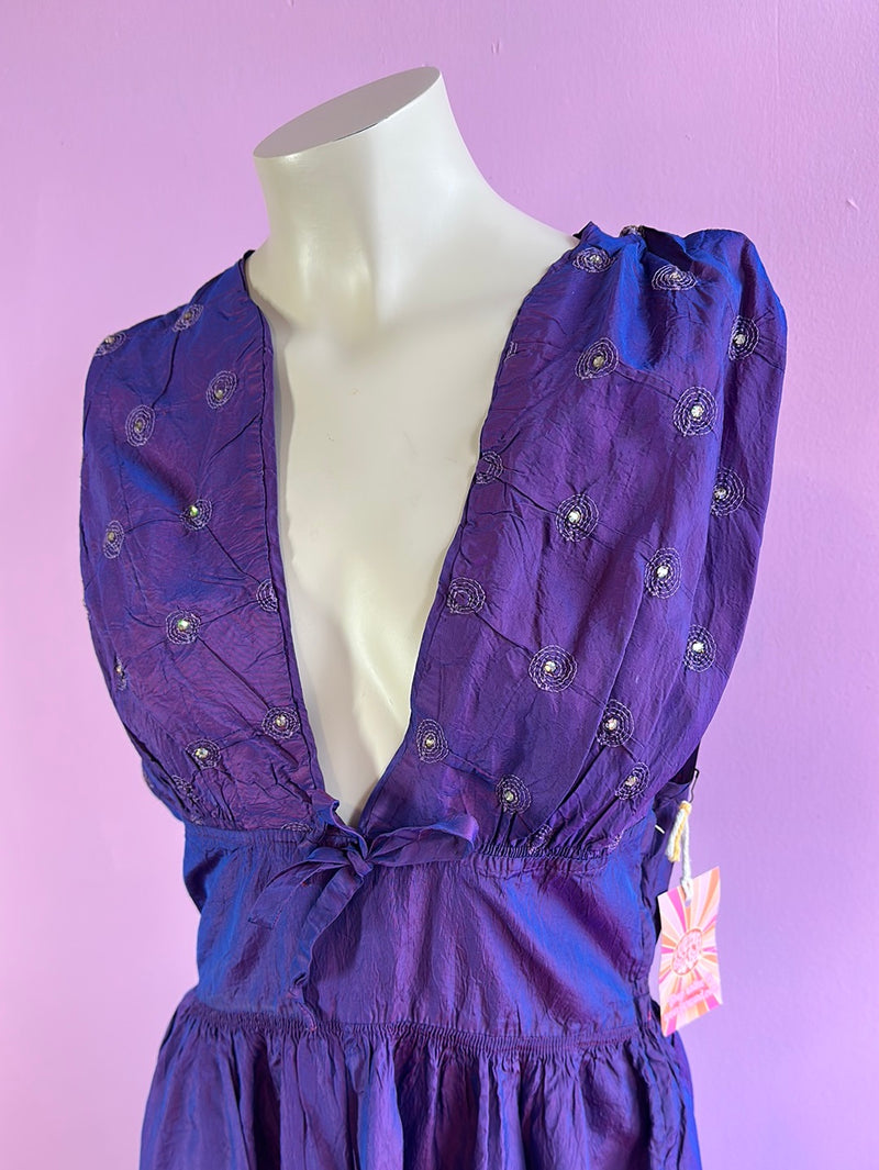 Purple Vicky Vaughn Dress, M