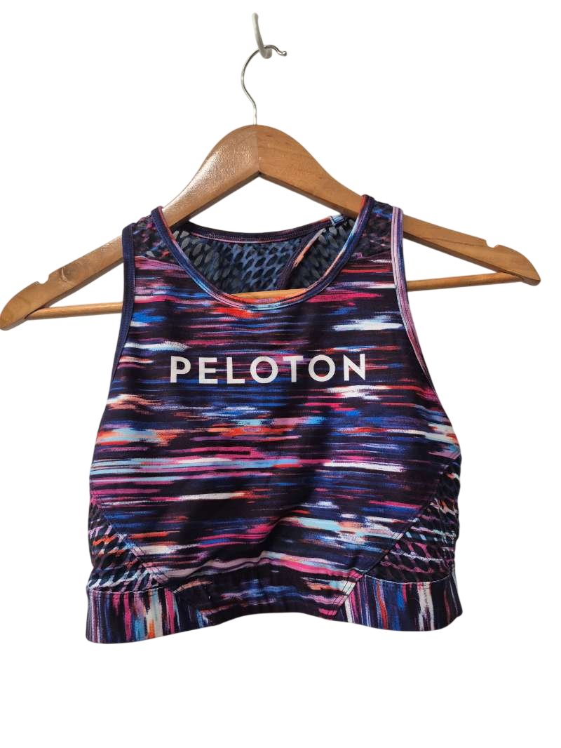 Peloton Patterned Sports Bra Athletic