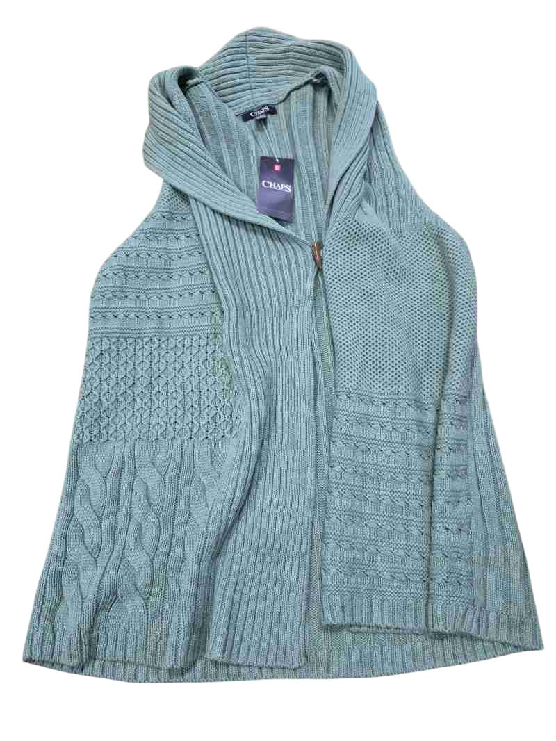 Chaps Open Front Cardigan Sweaters