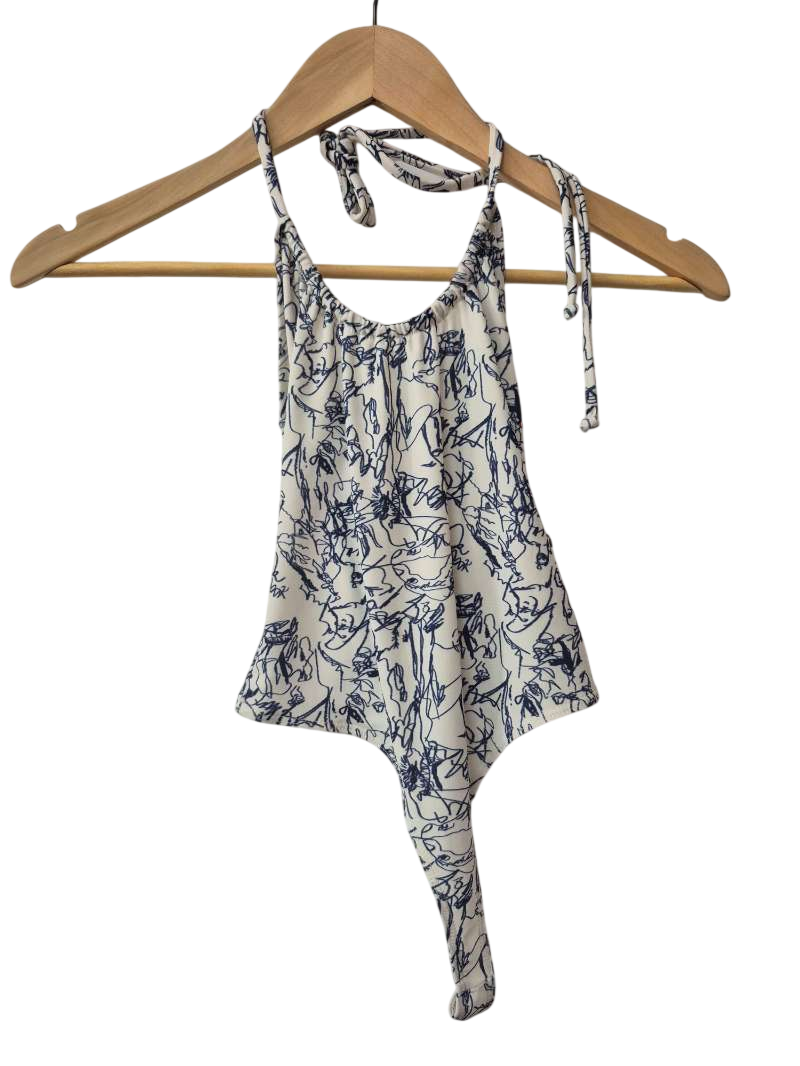Open Edit Abstract Print Halter Tanks