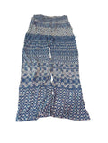 Beach Lunch Lounge Patterned Wide Leg Pants