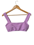 Ribbed Crop Top Swimwear