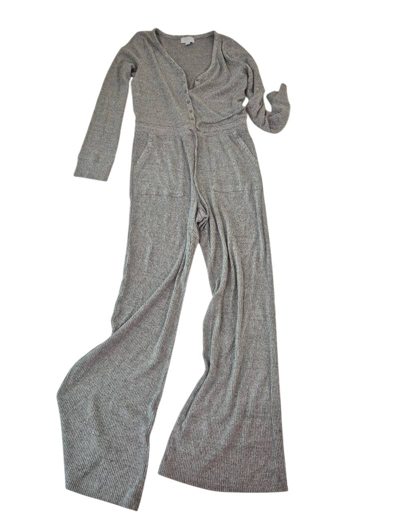 Love by Gap Button Front Jumpsuit Dresses