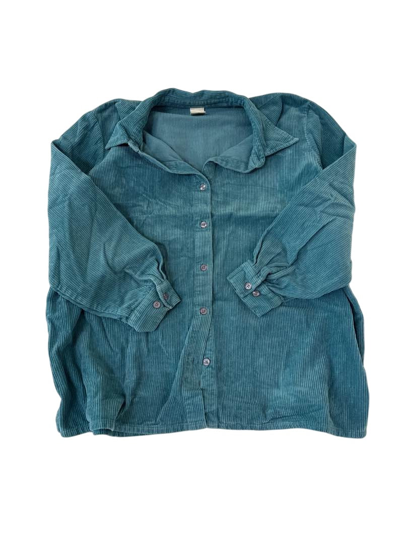Blair Corduroy Button-Up Long Sleeves