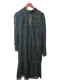 Judith Ann Plus Beaded Lace Dress Vintage