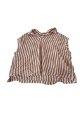 Old Navy Striped V-Neck Short Sleeves