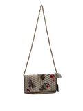 America & Beyond Embroidered Chain-Strap Handbags