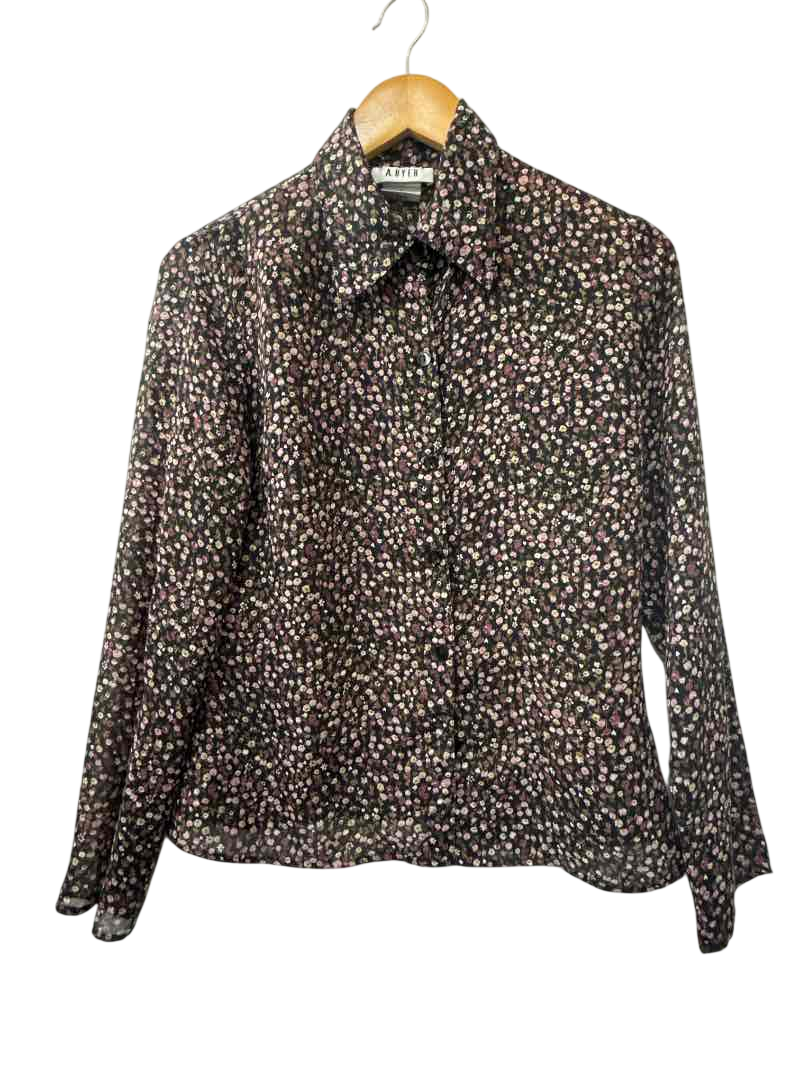 A. byer Vintage Floral Blouse Vintage