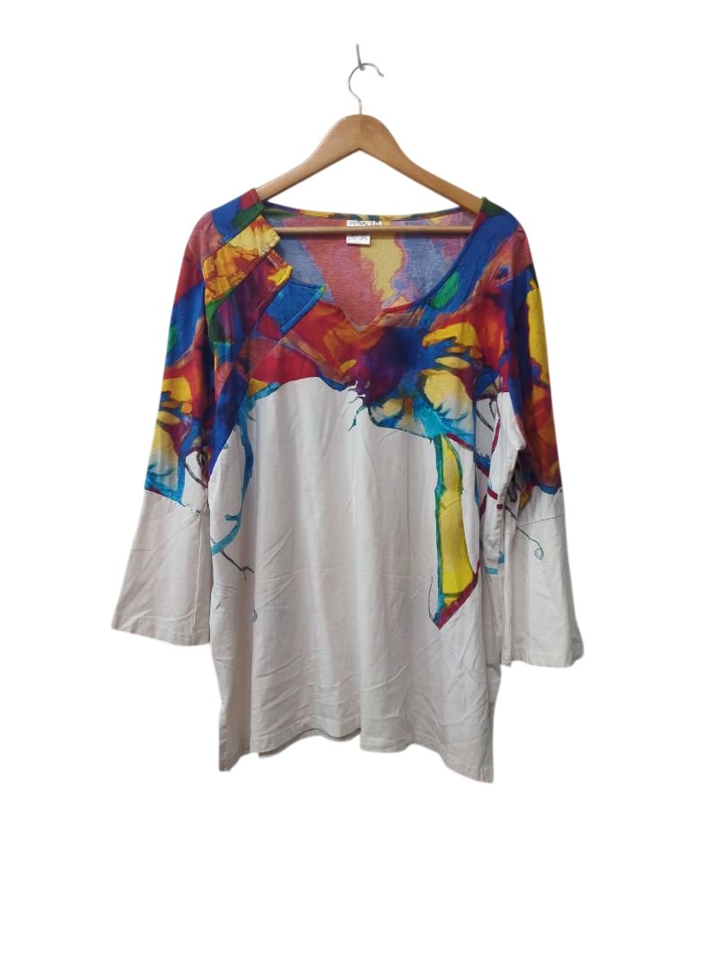 Parsley & Sage Abstract Pattern Long Sleeves