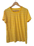 J. Crew Striped Crewneck Short Sleeves