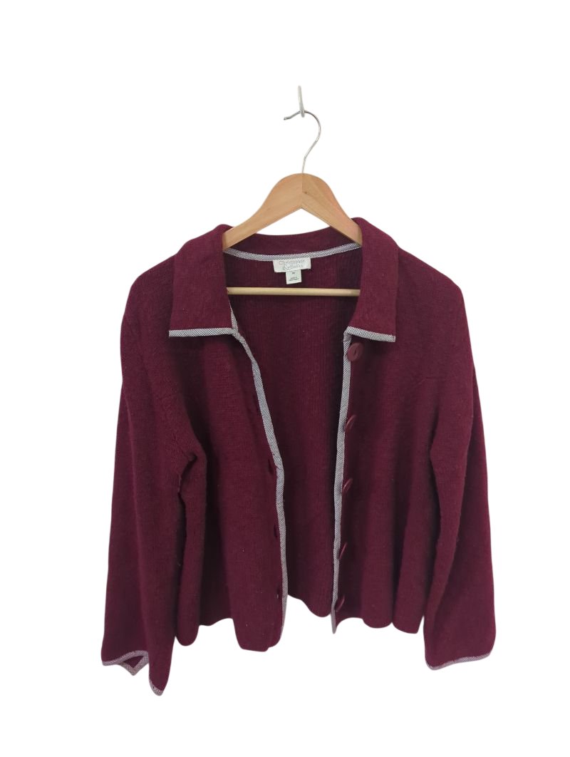 Christopher & Banks Button-Up Cardigan Long Sleeves