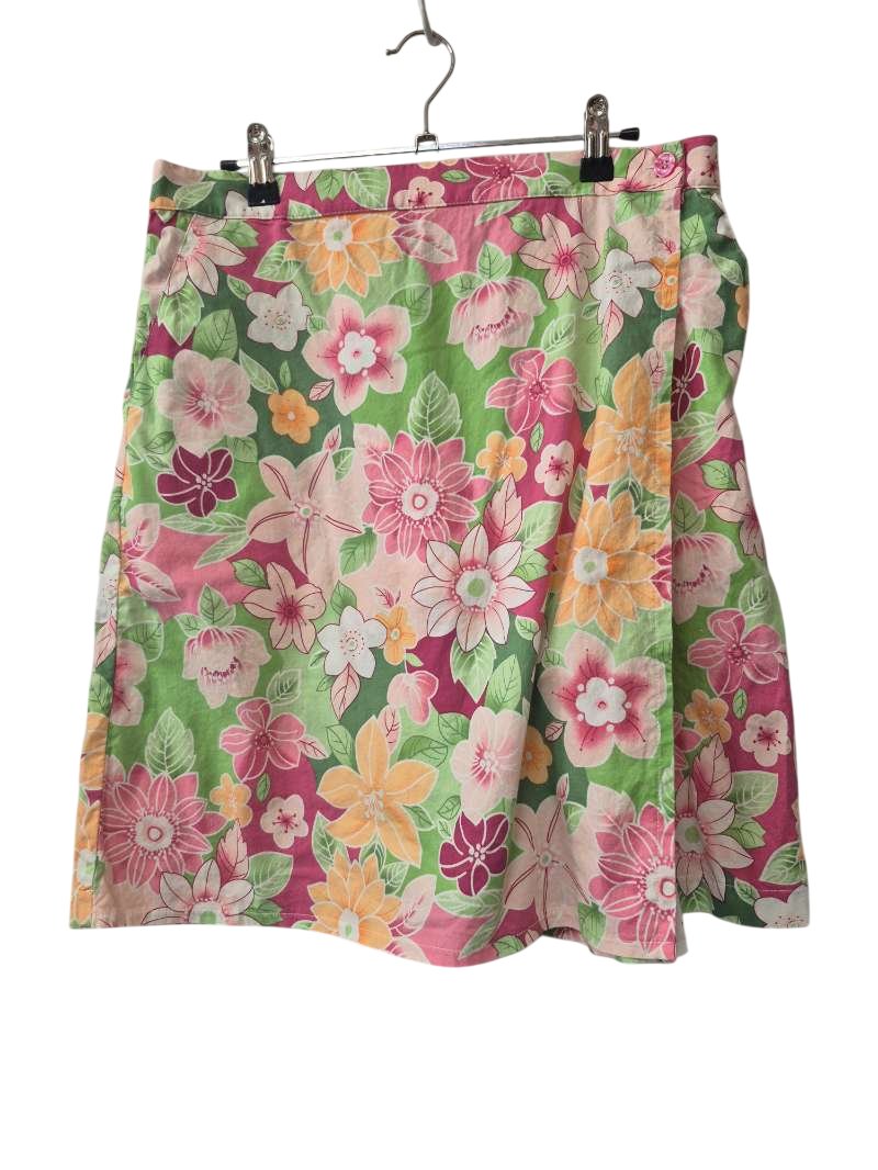 Alfred Dunner Floral Skirt Vintage