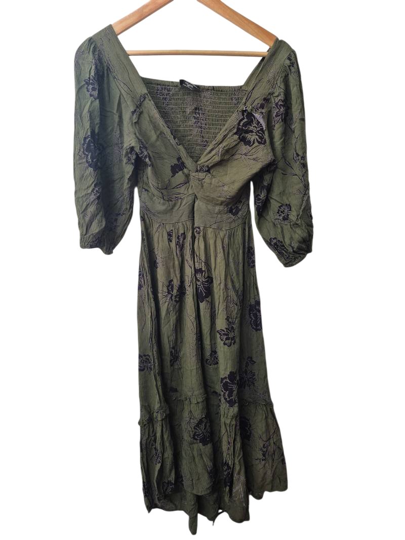 Angie Floral Maxi Dress Dresses