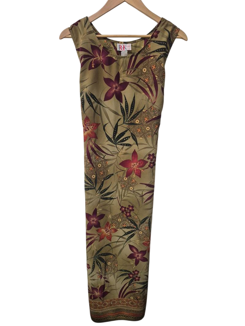 R&K Vintage Floral Dress Vintage