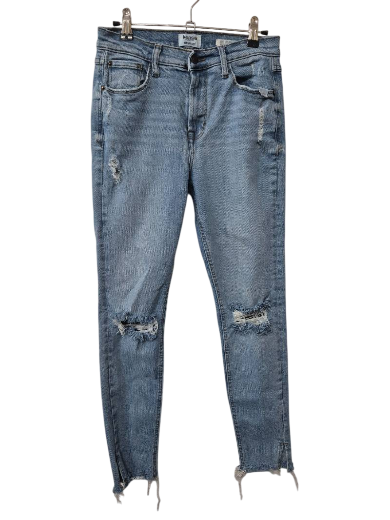 Kensie Jeans Distressed Skinny Jeans