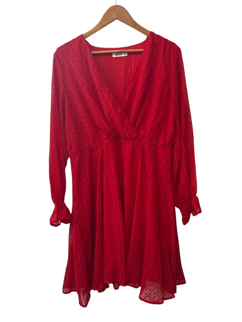 Missky V-Neck Long-Sleeve Dresses