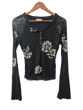 Promesa Floral Mesh Long Sleeves