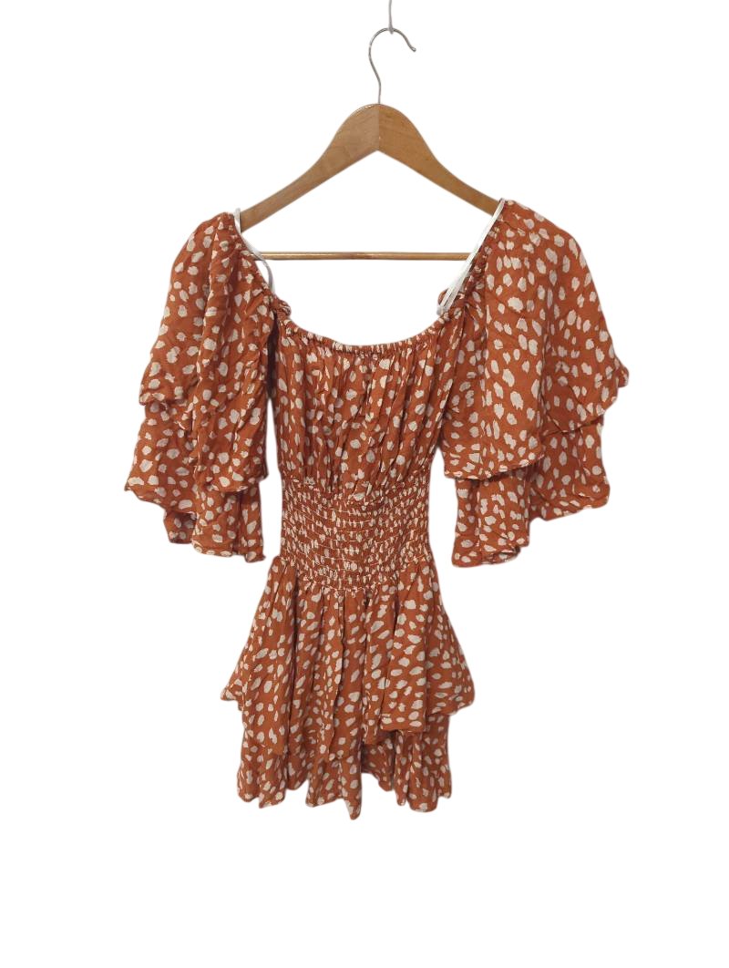 Forever 21 Ruffle Sleeve Mini Dresses