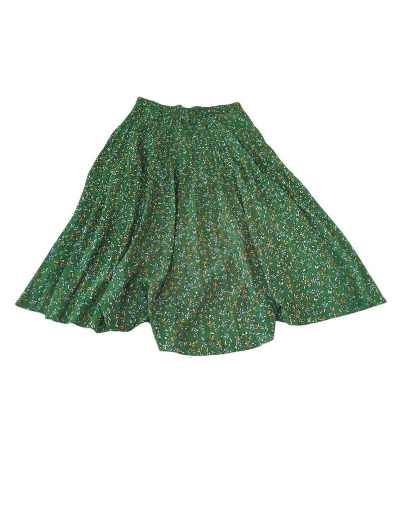 Max Studio Floral A-Line Skirt
