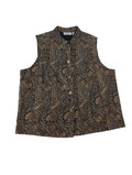 Units Paisley Vest Vintage