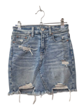 American Eagle Frayed Hem Skirt