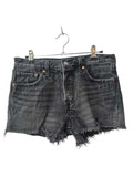 Levis Frayed Denim Shorts