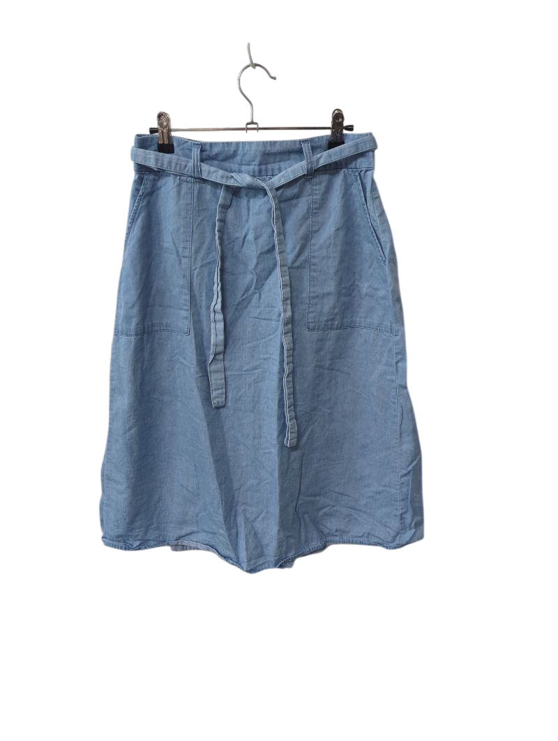 Ophelia Roe Belted Midi Skirt