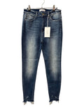 Flying Monkey Skinny Frayed Hem Jeans