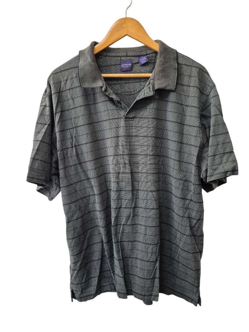 Arrow Striped Polo Men's
