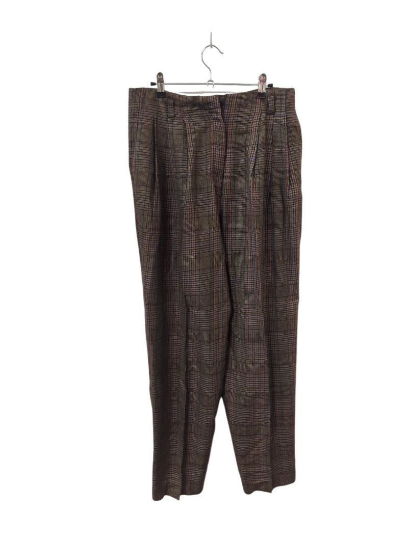 Toffs Plaid Trousers Vintage